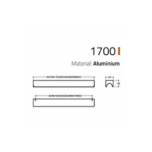Li̇ne Seri̇si̇ Kulp Anti̇k Renk 320 Mm