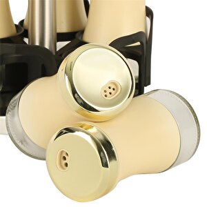 Sarı 6'lı Baharatlık Seti Mtfk.0129