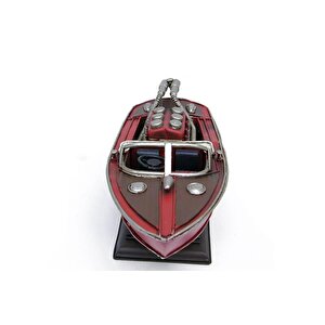 Metal Hız Botu Biblo Dekoratif Hediyelik