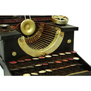 Himarry Dekoratif Metal Daktilo Biblo Vintage Hediyelik