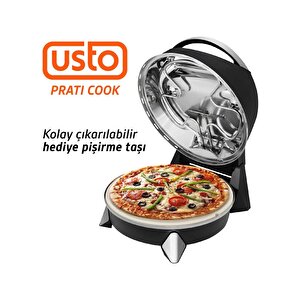 Usto 2850 Prati Cook Çok Amaçlı Pişirici Siyah