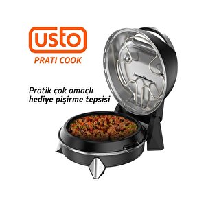 Usto 2850 Prati Cook Çok Amaçlı Pişirici Siyah