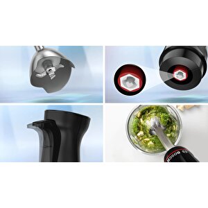 Bosch Msm4b624 Serie 4 El Blenderı Ergomaster 1000 W Siyah, Antrasit