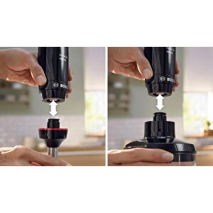 Bosch Msm4b624 Serie 4 El Blenderı Ergomaster 1000 W Siyah, Antrasit
