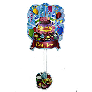 Himarry Parti Malzemeleri Happy Birthday Yazılı Asmalı 3d Doğum Günü Süsü