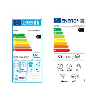 Hoover H3wps4116tmb5 Çamaşır Makinesi - Ndph11a2tcbexs Kurutma Makinesi 11 Kg