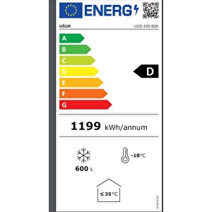 Udd 600 B2k Sandık Tipi Derin Dondurucu