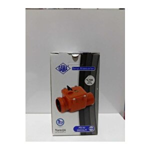 Ø50mm Pvc Pis Su Atıksu Gider Çekvalf Kilitli Sistem