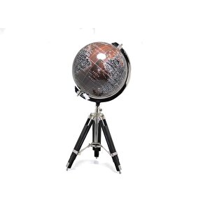 Yerküre Bi̇blo Ahşap Tri̇podlu, Kahve, 77x32