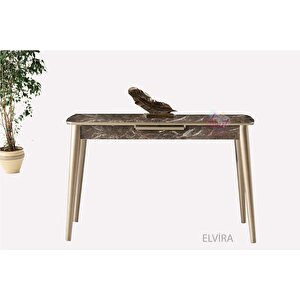 Ortadan Açılabilir Mdf  Yemek Masası, Mutfak Masası ( 70x120 Cm ) Rambla