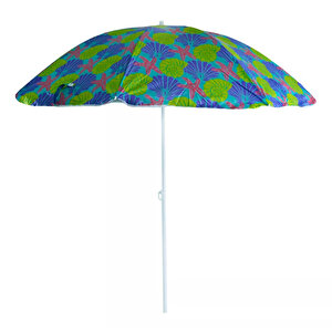 Esk Renkli Plaj Şemsiyesi 175 Cm Çap