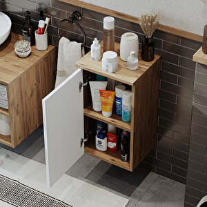 Roomart Banyo Dolabı Mat Mdf 60 X 35 Cm Banyo Boy Dolabı