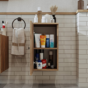 Roomart Banyo Dolabı Mat Mdf 60 X 35 Cm Banyo Boy Dolabı