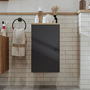 Roomart Banyo Dolabı Mat Mdf 60 X 35 Cm Banyo Boy Dolabı