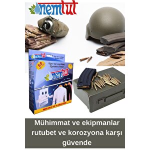 nemtut Nem Tutucu Alıcı Rutubet Giderici Önleyici Korozyon Önleyici Küf Ve Koku Giderici 5 Kg (5 KUTU/10 PAKET)