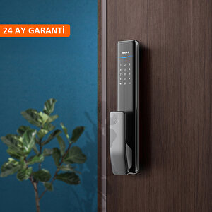 Easykey Alpha-5hb Akıllı Kapı Kilidi, Otomatik Kilitleme, Süreli Şifre Ayarlama, Bluetooth ile Açma