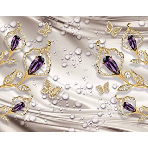 Swarovski Taşlı Duvar Kağıdı Baskı