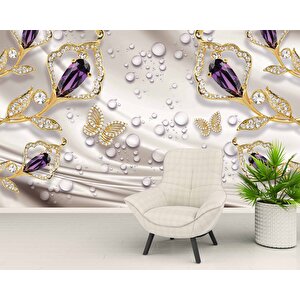 Swarovski Taşlı Duvar Kağıdı Baskı