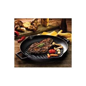Lava Lv Eco Gt 30 T5 Yuvarlak Döküm Demir Izgara Tava 30 Cm