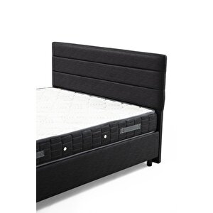 Motya Baza+başlık 150*200 Yatak Set-antrasıt