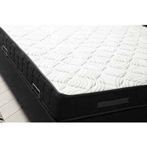 Motya Baza+başlık 150*200 Yatak Set-antrasıt