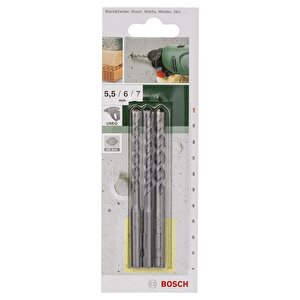 Sds-quick 5,5-6-7 Mm Uneo Beton Matkap Ucu Seti 2609256909