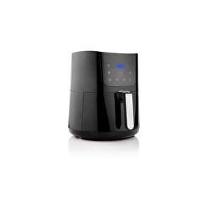 Schafer Fit Fry Dijital Airfryer Sıcak Hava Fritözü Siyah