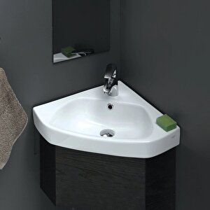 Turkuaz Cerastyle Arda Köşe Mini Lavabo 46*46 Cm