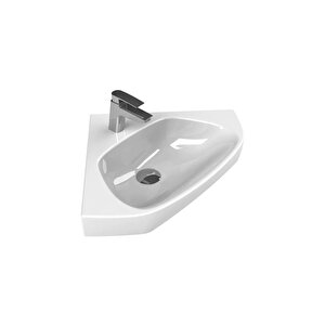 Turkuaz Cerastyle Arda Köşe Mini Lavabo 46*46 Cm