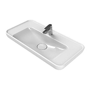 Turkuaz Cerastyle Lal Tezgah Üstü Çanak Lavabo 70*42 Cm