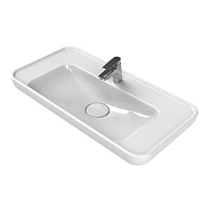 Turkuaz Cerastyle Lal Lavabo 80x42 Cm
