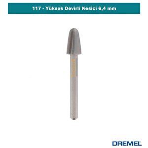 117 Yüksek Devirli Kesici 6,4 Mm (2 Adet)