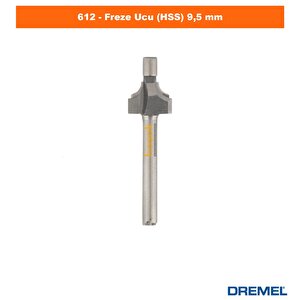 612 Freze Ucu (hss) 9,5 Mm 2615061232