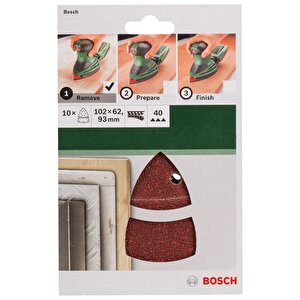 102 X 62/93 Mm 40 Kum Multi Üçgen Zımpara Kağıdı 2609256a61