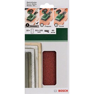 93x185 Mm 60 Kum Titreşimli Zımpara Kağıdı 2609256a81