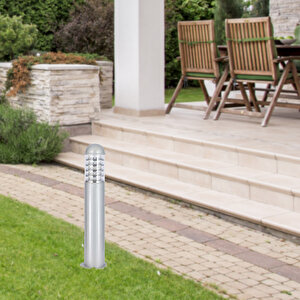 Çi̇m Di̇reği̇ Alümi̇nyum Metal Bollards Bahçe Armatür