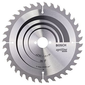 Optiline Ahşap 230x30 Mm 36 Diş Daire Testere Bıçağı 2608640628