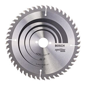 Optiline Ahşap 230x30 Mm 48 Diş Daire Testere Bıçağı 2608640629