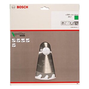 Optiline Ahşap 210x30 Mm 24 Diş Daire Testere Bıçağı 2608640621