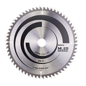 Multi Material 254*30 Mm 60 Diş Elmas Daire Testere Bıçağı 2608640449