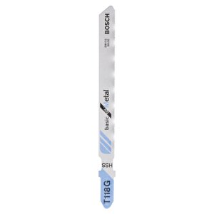 T 118 G Metal Dekupaj Testere Bıçağı 5'li 2608631012