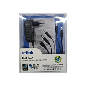Slx-52a 5 Volt - 2 Amper Tablet Pc Adaptörü Çok Uçlu