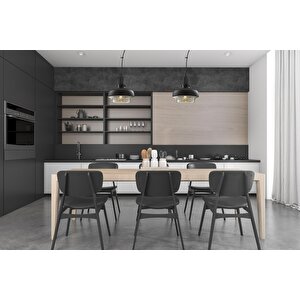 Valentina Sarkıt E27 12w 25cm Metal Siyah Avonni-av-5064-1bsy