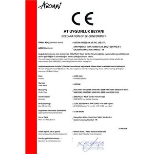 Valentina Sarkıt E27 12w 25cm Metal Siyah Avonni-av-5064-1bsy