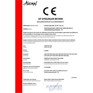 Mix Modern Avize E14 30w 70x15cm Metal Krom Avonni-av-1675-5ky
