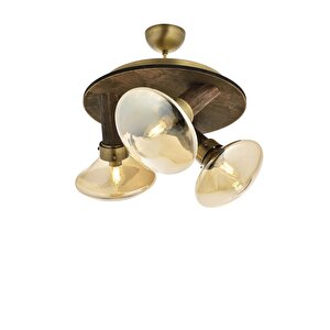 Mushroom Modern Avize E14 18w 35cm Metal Eskitme Avonni-ar-1682-3e