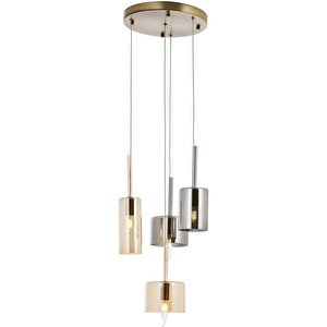 Mix Modern Avize E14 24w 35cm Metal Eskitme Avonni-av-1675-4et-bf