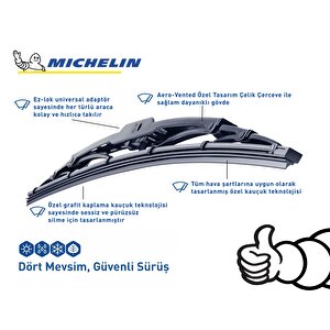 Rainforce™ Mc13920 50cm 1 Adet Universal Telli Silecek