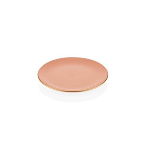 Basic Pasta Tabağı 6 Lı Set Somon Pembe - 19cm