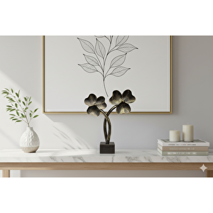 Yonca Bi̇blo, Polyester, Si̇yah, 32x26